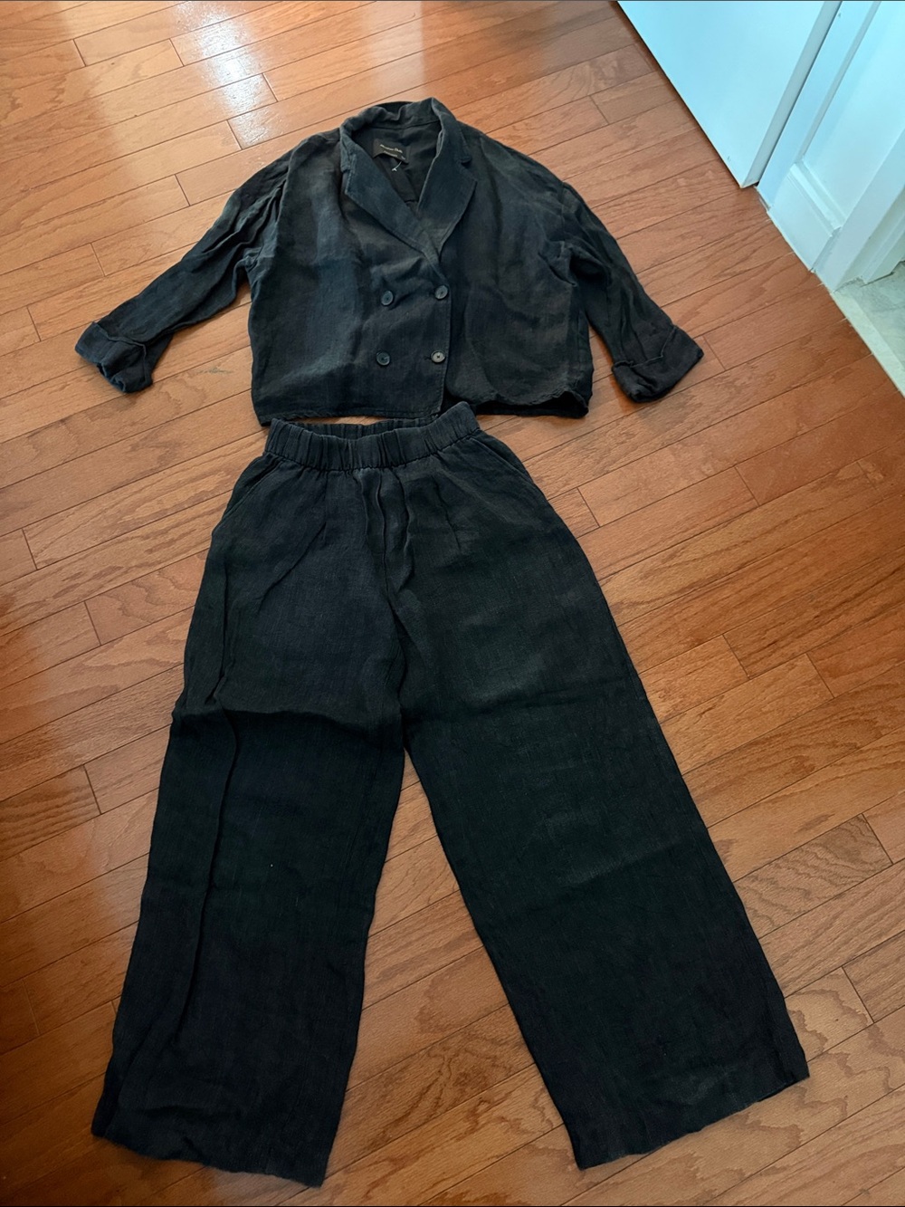 Massimo Dutti linen set